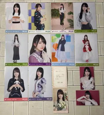 노기자카46 브로마이드 카키 하루카 묶음 판매