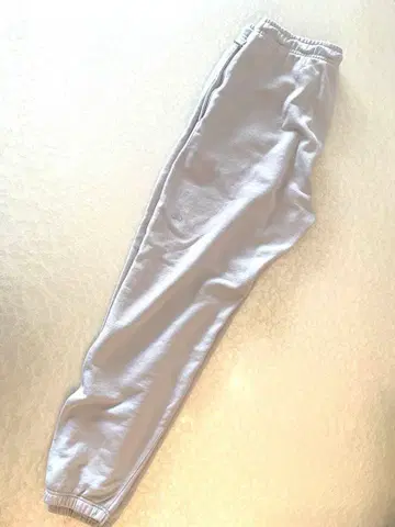 Alo yoga 크림 조거 팬츠 사이드 지퍼