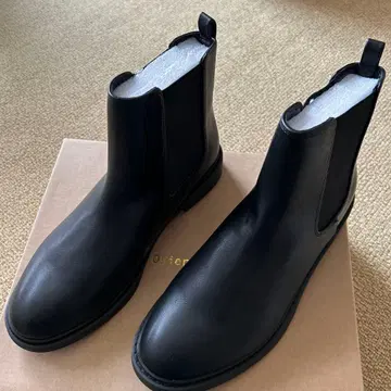 블랙 사이드 고어 부츠