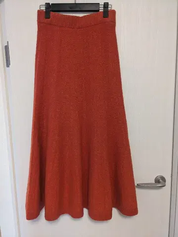 EPoca 오렌지 플레어 스커트 38