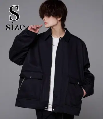 [ ADRER ] 밀리터리 플라이트 지퍼 블루종 블랙