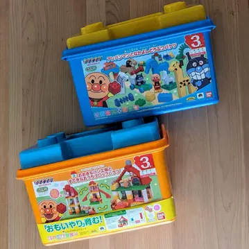 호빵맨 블록 라보 2세트