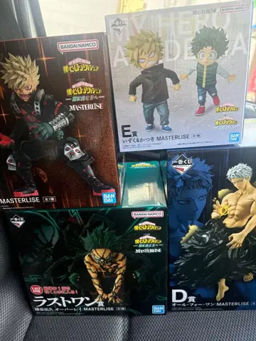 나의 히어로 아카데미아 4체 세트 더 멀리