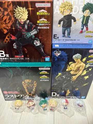 히로아카 제일복권 4체 세트 6체 쵸코놋코 더 멀리