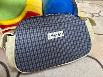 Tina&JoJun 체크 무늬 숄더백