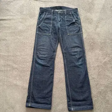 젬블 데님 팬츠 L 사이즈 중고품