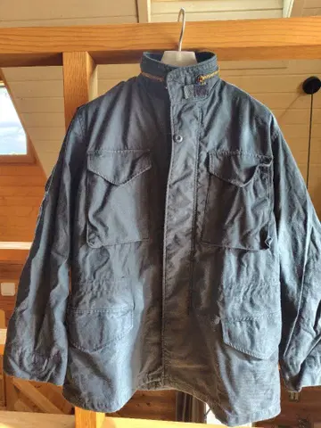 [ 새상품급 ] 미국제 ALPHA m65 필드 자켓 S 사이즈 네이비