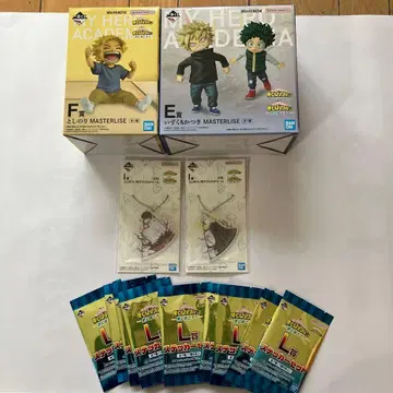 히어로 아카데미아 제일복권 피규어 E상 F상 외