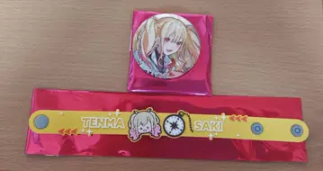 프로세카 세카라이 캔뱃지 러버 밴드 사키