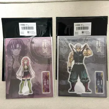 기둥전 아크릴 스탠드 2개 세트