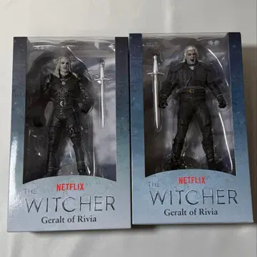 위쳐(NETFLIX) 리비아의 게롤트 액션 피규어 2체