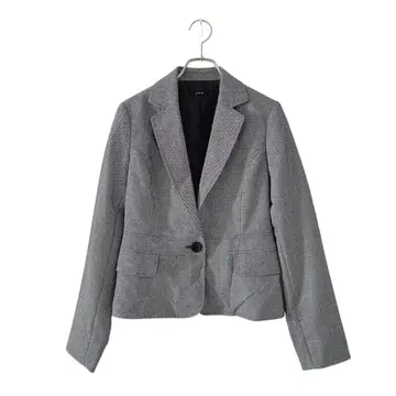 새상품 a.v.v 아베베(M) 울 100% 테일러드 자켓/그레이