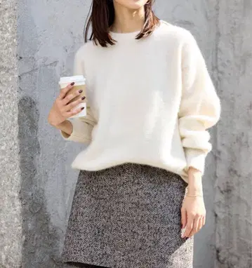 SLOBE IENA 폭스 알파카 풀오버