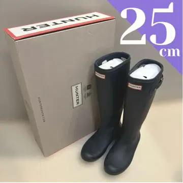 Hunter 부츠 네이비 UK6 25cm