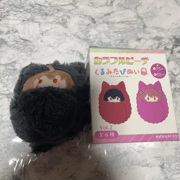 컬러풀 피치 타피누이 판매 카라피치 마스코트 봉제 인형