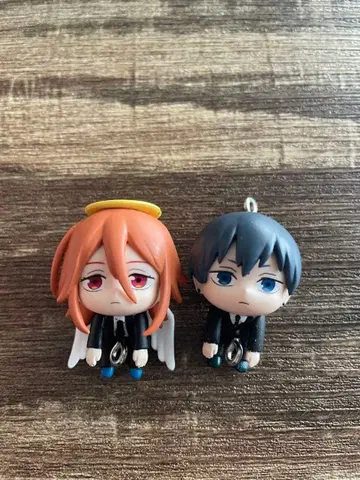 체인소 맨 집게 연결 마스코트 볼체인 천사의 악마 하야카와 아키