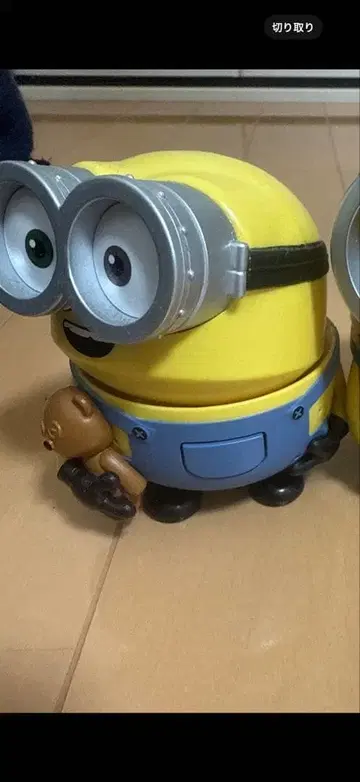 미니언 피규어 고글 포함