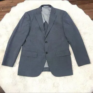 [ 미사용 새상품 ] 유니클로 스트레치 울 테일러드 자켓 M 그레이