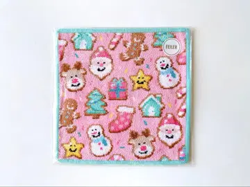 미개봉 크리스마스 쿠키 web 한정판 손수건