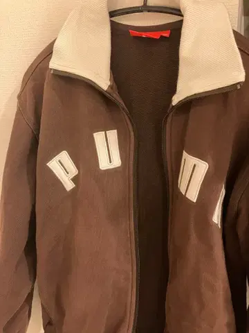 [ PUMA ] 트랙 자켓 집업 블루종 브라운