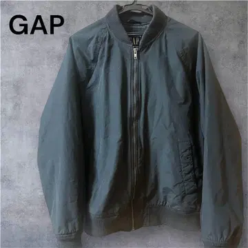 GAP 그레이 MA-1 플라이트 자켓 점퍼 아우터 블루종