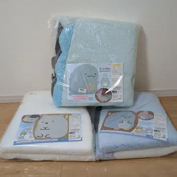 스미코구라시 빅 다이컷 러그 토카게 시로쿠마 펭귄 3종 세트