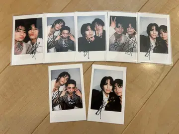 오쿠노 소 토요타 유다이 폴라로이드풍 트레이딩 카드 7장 세트