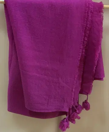 아츠&사이언스 ARTS&SCIENCE 프린지 태슬 숄 머플러