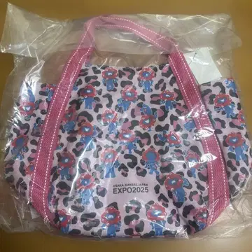 미야쿠미야쿠 레오파드 무늬 미니 벌룬 토트