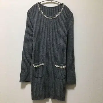 주말 한정 가격 인하 삼양상회 IMPORTED YARN 펄 니트 튜닉