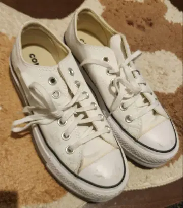 Converse 올스타 화이트 스니커즈