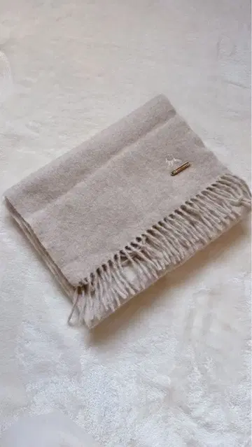 GOBI 무염색 원색 캐시미어 100 머플러 남녀 공용