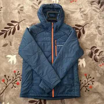 mont-bell 네이비 후드티 남성용 1101538