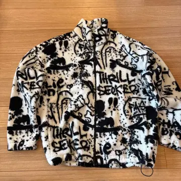 H&M PEANUTS 콜라보 플리스 자켓