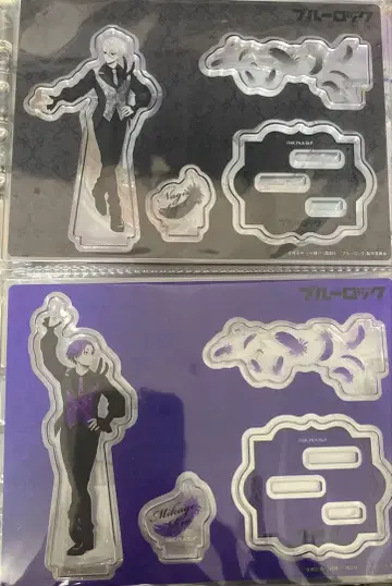 블루 록 나기 레오 아크릴 스탠드 세트 40