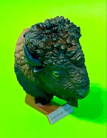 [ 새상품급 ] 입체 캡슐 백과사전 아메리칸 바이슨