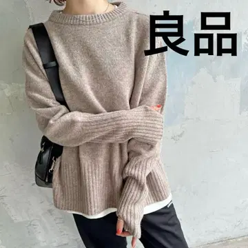 스픽 앤 스팬 Spick&Span 롱 리브 풀오버 울 일본제