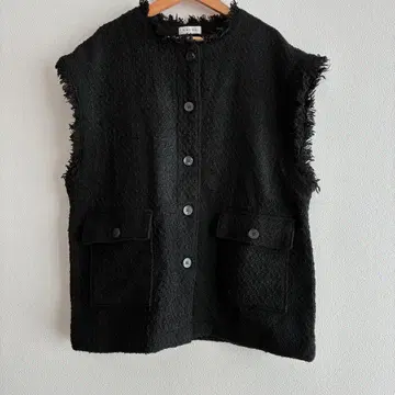 ESICA 트위드 베스트 베스트