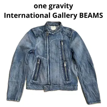 one gravity BEAMS 데님 라이더스 자켓 빔즈