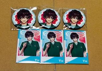 HoneyWorks Yujiro 술집 캔뱃지 비주얼 카드 세토구치 유우