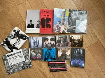 동방신기 TVXQ! 앨범 DVD 모음 세트 14점 덤 응원봉 2개