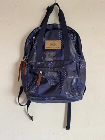 GREGORY 그레고리 인디고 나일론 백팩