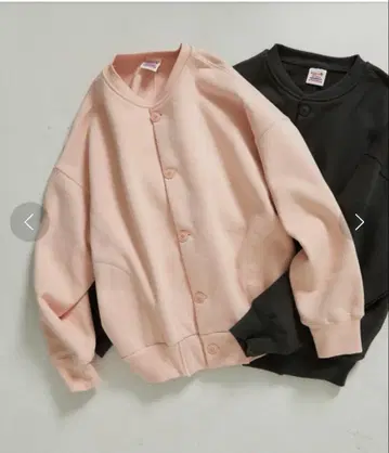 FREAK'S STORE HEAVY 맨투맨 크루 가디건 핑크