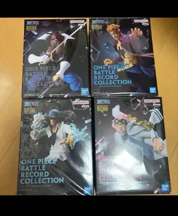원피스 BATTLE RECORD COLLECTION 4체 세트