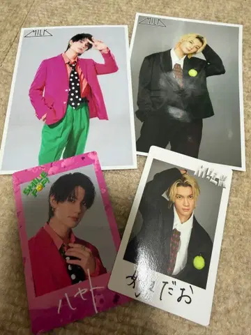 사노 하야토 트레이딩 카드 사진 세트