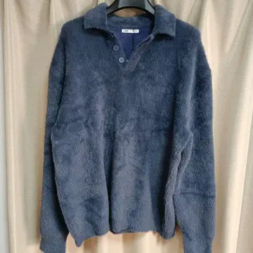 자라 니트 풀오버 3버튼