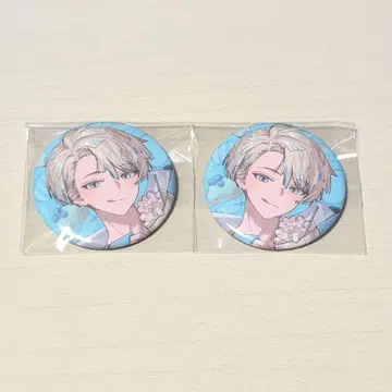 니지산지 히바치 마나 Sweet Floaties 캔뱃지 2개