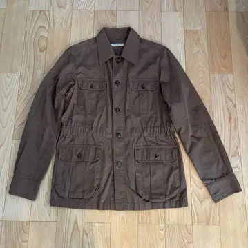 유나이티드 애로우즈 사파리 자켓 카키 코튼 사이즈 M