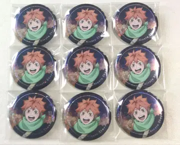 하이큐 코스모 월드 히나타 쇼요 배지 9개 세트 2