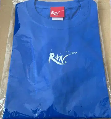 타카하시 란 RAN 로고 T셔츠 파랑